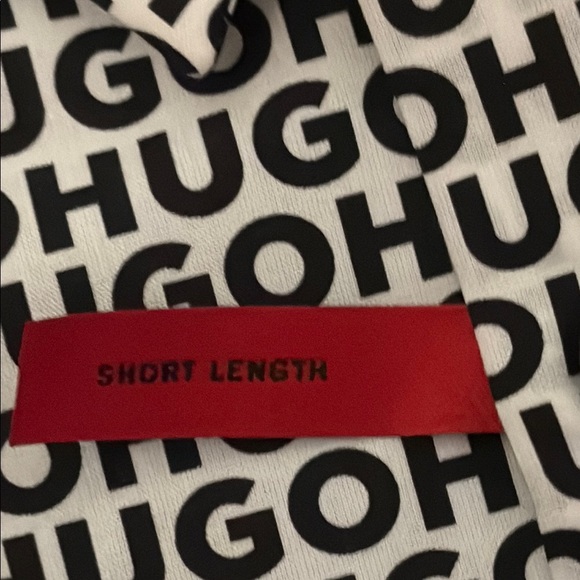 Hugo Boss men’s Black and White Men's dress extra slim Shirt size XXL - Picture 6 of 6